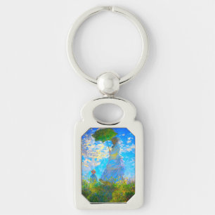 Chaveiro Monet Woman com Parasol