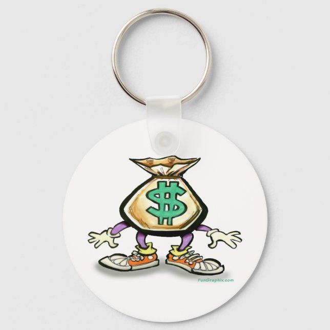 Chaveiro Money Bag (Frente)