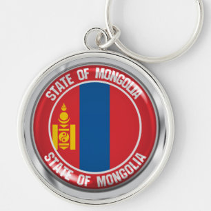 Chaveiro Mongólia Round Emblem