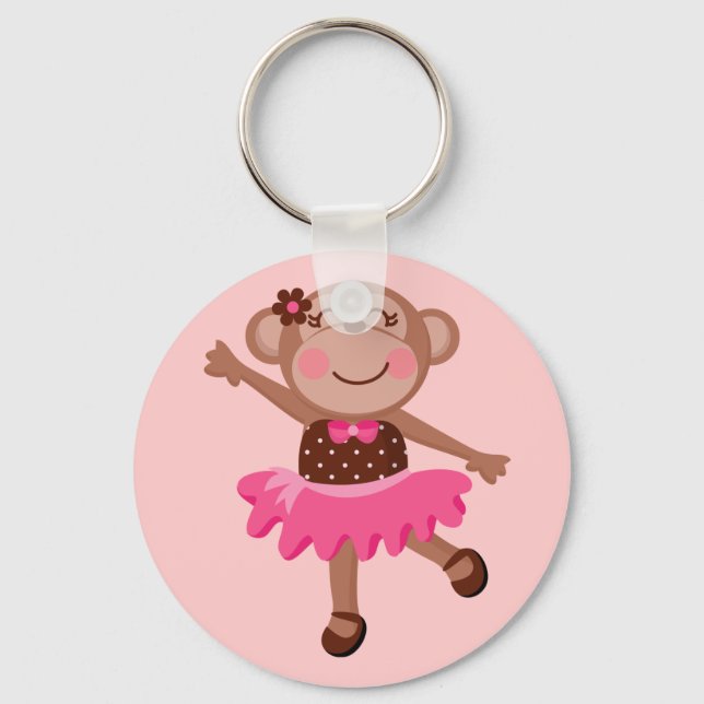 Chaveiro Monkey Ballerina (Frente)