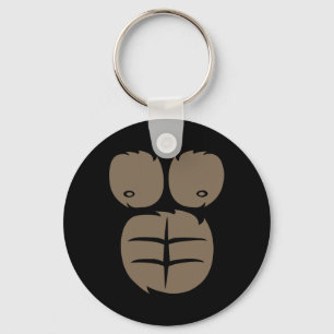 Chaveiro Monkey Gorilla Costume Tee Animal Belly Rico Dres