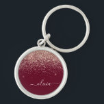 Chaveiro Monograma Brilhante de Lâmpada Cor-de-Lobra Dourad<br><div class="desc">Rosa Dourado - Chaveiros com nomes de Monograma de Script Glitter Glitter Glitter (Cadeia de Chaves), Rosa-Blush e Brilhante. Isto faz o doce e perfeito aniversário de 16 anos, casamento, chá de panela, aniversário, chá de fraldas ou festa de solteira presente para alguém que ama luxo de luxo e estilos...</div>