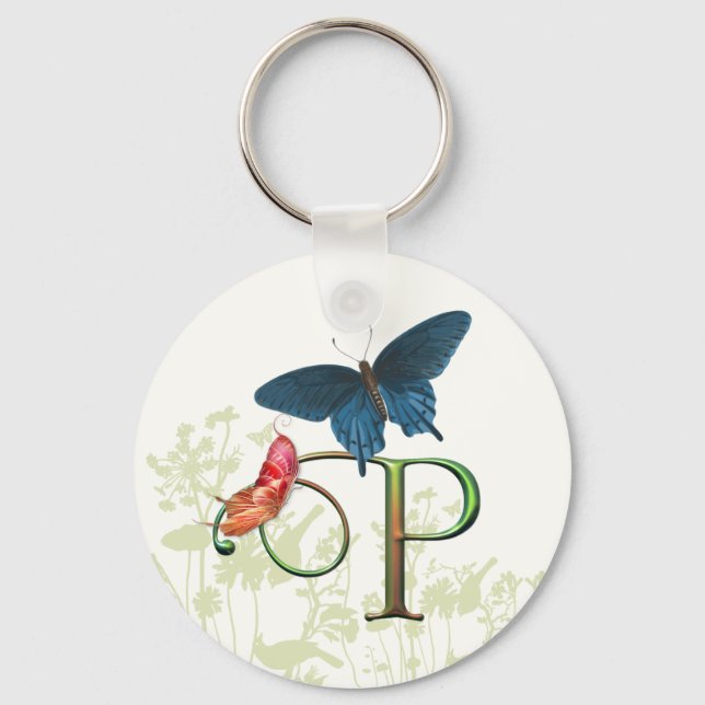 Chaveiro Monograma Butterfly Fantasy P (Frente)