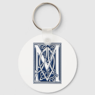 Chaveiro Monograma celta de M