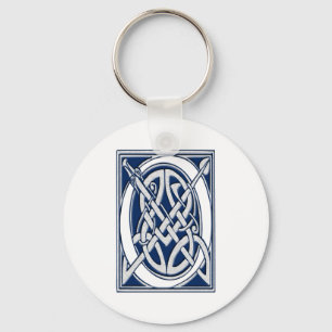 Chaveiro Monograma Celta O