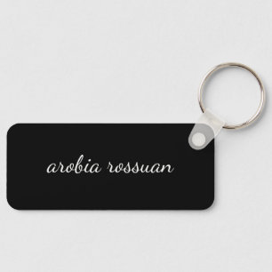 Chaveiro Monograma da Moda Design Personalizado de Letra