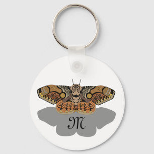 Chaveiro Monograma de Brahmin Moth