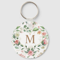 monograma de coroa elegante com flor de meia-noite