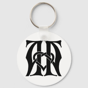 Chaveiro Monograma do AA