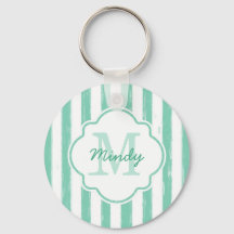 Monograma e Nome das Stripes Pintadas Pintadas com