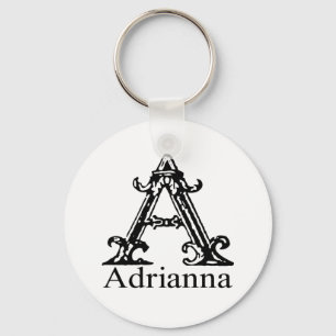 Chaveiro Monograma extravagante: Adrianna