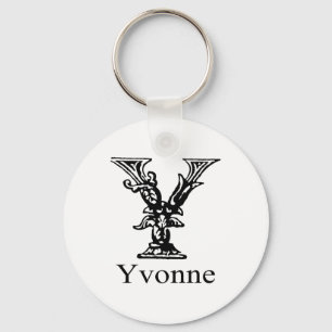 Chaveiro Monograma extravagante: Yvonne