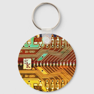 Chaveiro Monograma legal de Monograma Monótico Único Retroa