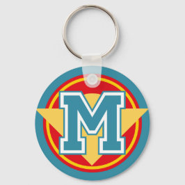 Chaveiro Monograma - Letra "M" inicial