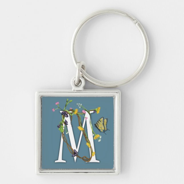 Chaveiro Monograma "M" (Frente)