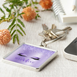 Chaveiro Monograma Modestável Moderno A Brilhante Pisca Rox