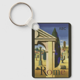 Chaveiro Monograma Personalizado Roma Itália