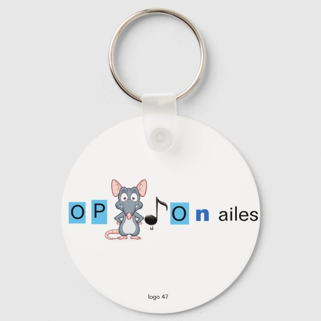 Chaveiro Monograma porte clé (Frente)