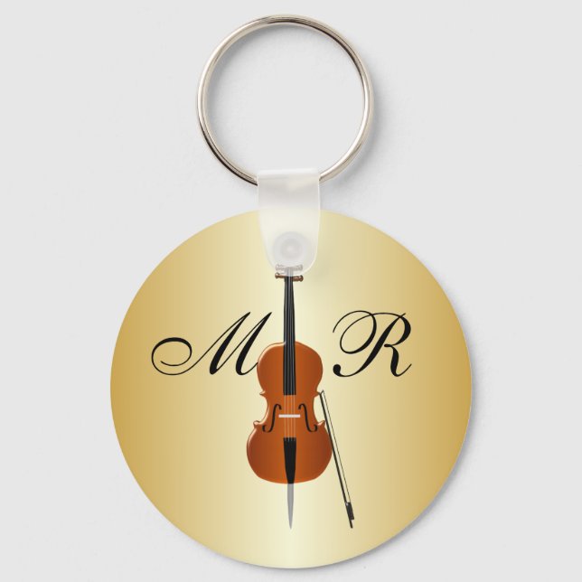 Chaveiro Monogramas Cello (Frente)