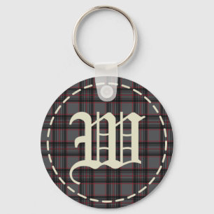Chaveiro Monogrammed de W da letra