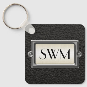Chaveiro Monogrammed - Letra Executive Men Personalizada