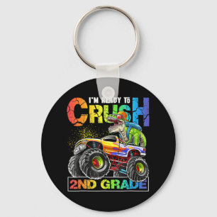 Chaveiro Monster Truck Crush segundo Grau Dinossauro Novame