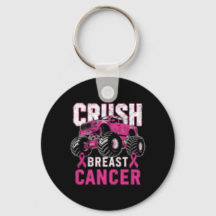 Chaveiro Monster Truck Pink Brevemente Cancer Sensibilizaçã