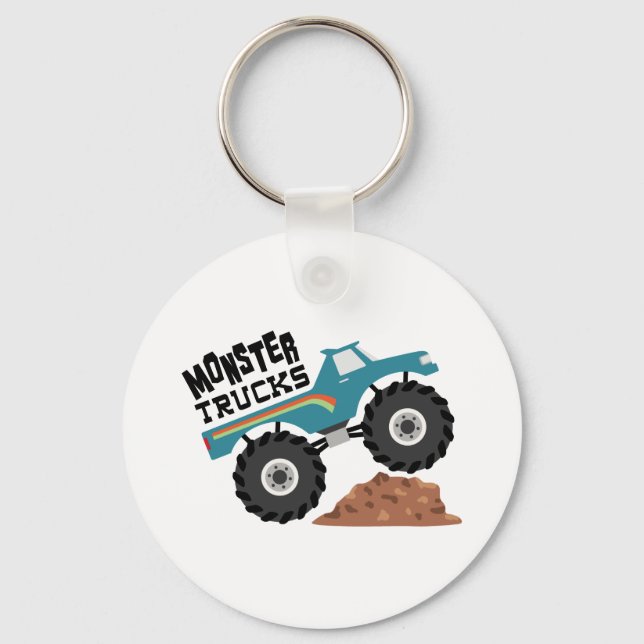 Chaveiro Monster Trucks (Frente)
