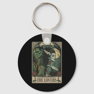 Chaveiro Monstro Amante Tarot Card Gótica Frankenstein Hall