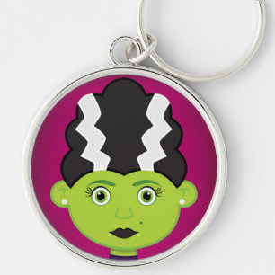 Chaveiro Monstro de menina verde