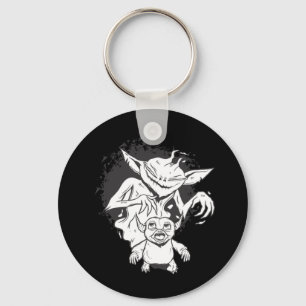 Chaveiro Monstro do Halloween com Design de Criatura Assust