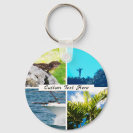 Chaveiro Montagem de Fotografias Personalizada