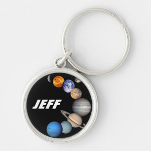 Chaveiro Montagem do Sistema Solar Fotos de Planetas JPL - 