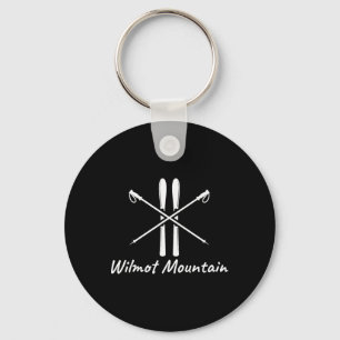 Chaveiro Montanha Wilmot Illinois Esqui Bastões de Esqui In