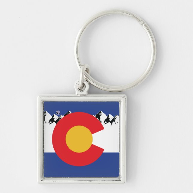 Chaveiro Montanhas do Colorado (Frente)