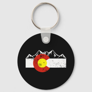 Chaveiro Montanhas do Colorado Vintage