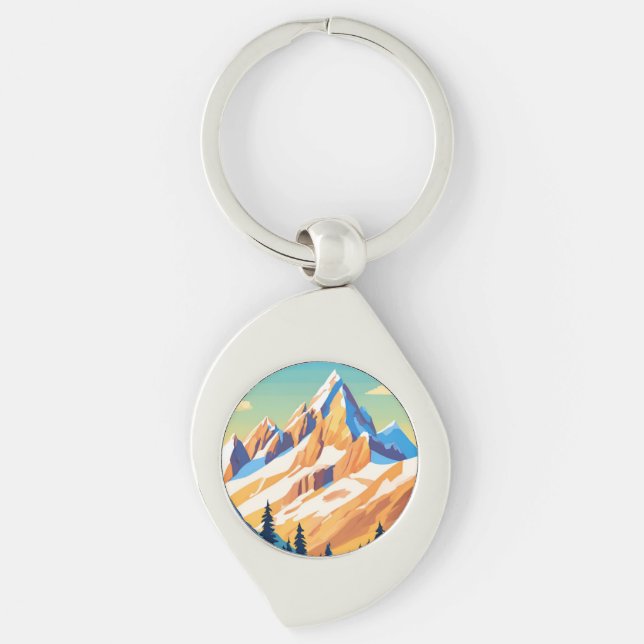 Chaveiro Montanhas Magestosas (Frente)