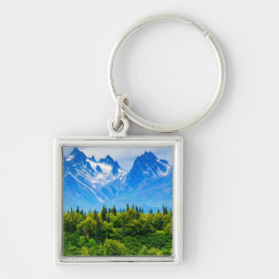 Chaveiro Montanhas majestosas de Alaska