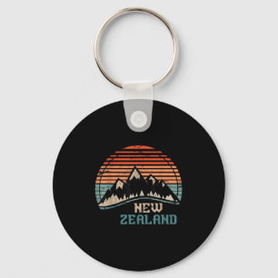Chaveiro Montanhas Retro Nova Zelândia