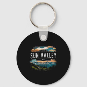 Chaveiro Montanhas Sun Valley Idaho Caminhada Ao Ar Livre V