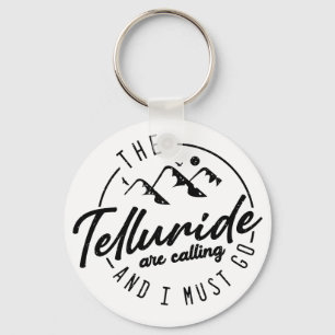 Chaveiro Montanhas Telluride Colorado - Ski Souvenir