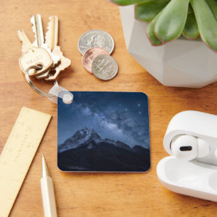 Chaveiro Montanhas Thamserku Mountain, Nepal