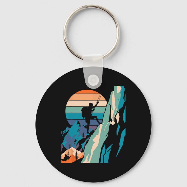 Chaveiro Montanhista Climber Pedra Engraçada Escalada Bould (Frente)