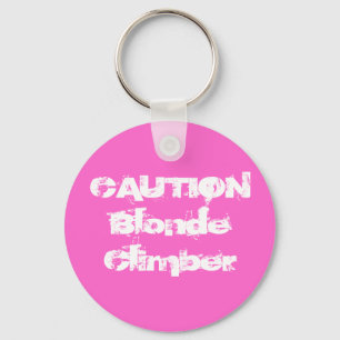 Chaveiro Montanhista de CAUTIONBlonde