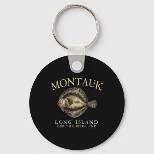 Chaveiro Montauk Fora Do Lado Profundo Do Solo Que Pescaria