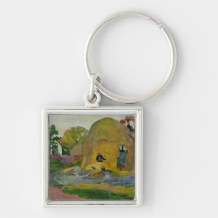 Chaveiro Monte de feno amarelos de Paul Gauguin  , ou