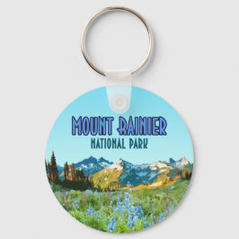Chaveiro Monte Rainier National Park Washington Vintage