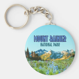 Chaveiro Monte Rainier National Park Washington Vintage