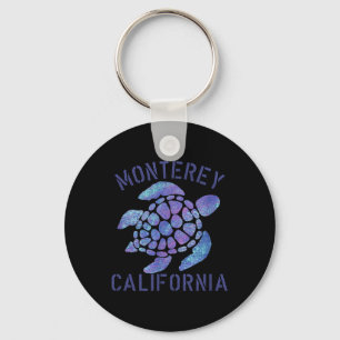 Chaveiro Monterey, Ca Beach Design _ Presente de Tartaruga