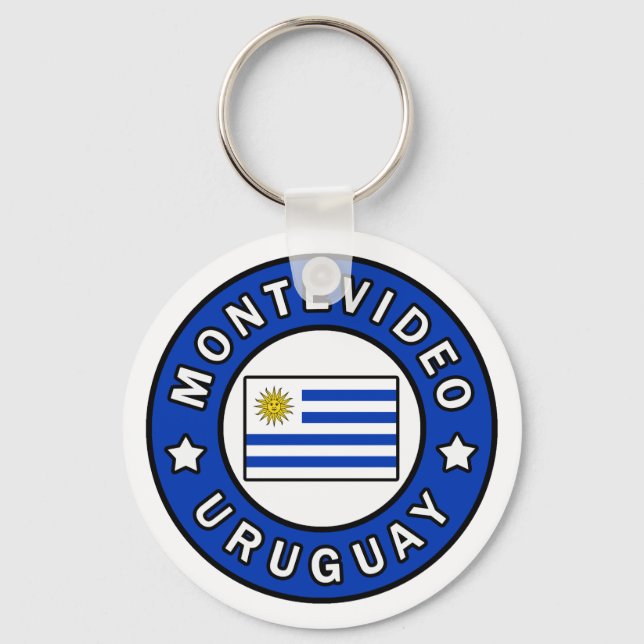 Chaveiro Montevidéu Uruguai (Frente)